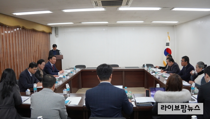‘찾아가는 소통 간담회’ 모습.