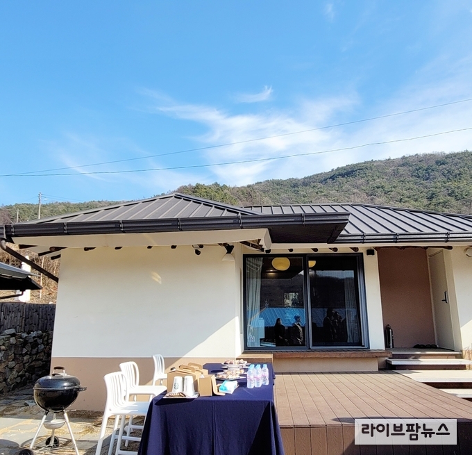 공유 세컨하우스(노픈집) 전경.