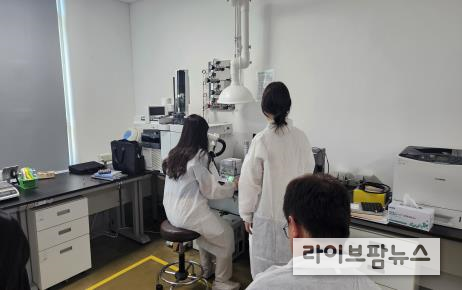 대체소재 향미분석 실습 교육.